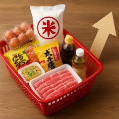 日本人の食料品、が値上げ