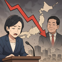 物凄い勢いで没落する日本…何故高市のような無能を総理にしたのか？シンガポールも嘲笑