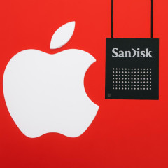 Apple、中国からメモリー調達で半導体株売り サンディスクは14%安   |  もうAppleは中華がないと生きていけない企業なんやなって
