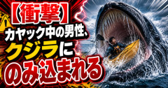 【衝撃】チー牛、クジラにのみ込まれるｗｗｗｗｗｗｗｗｗｗ