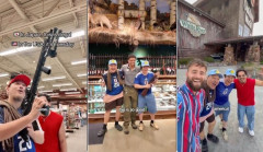 日本人サポーター、アメリカで銃売り場を見学しただけで大バズリ