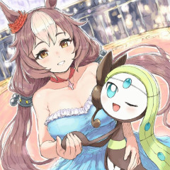 【ウマ娘】ゼファーと “カワイイ” ポケモンのイラストを生成するぞ