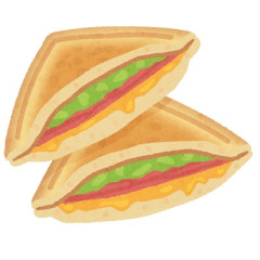 ホットサンドメーカー買ったからホットサンド作った！ｗｗｗｗｗ