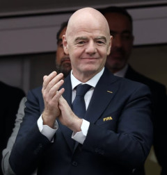FIFA会長「決勝のような試合」　日本―ブラジル戦