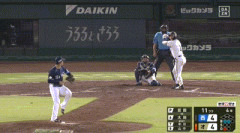 【オリックス対西武13回戦】西武・桑原ファインプレー！！！！！！！！！！！！！！！