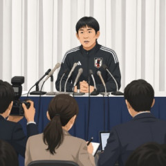 【悲報】森保監督、記者会見でブチギレｗｗｗｗｗｗｗｗｗｗｗｗｗｗｗｗｗ