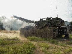 韓国海兵隊、黄海の海上境界線近くで射撃訓練…K9自走砲など約300発！