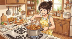 彼女「カレーつくるね！(豚肉ドボォ･･･)」ワイ「えっ、えっ、えっ、」