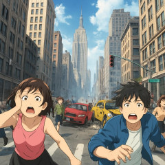 ニューヨークシティ🗽 もうめちゃくちゃ   #動画 |  車シバいてなにがおもろいねん