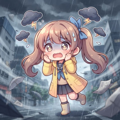 台風=Typhoon ←こういうの