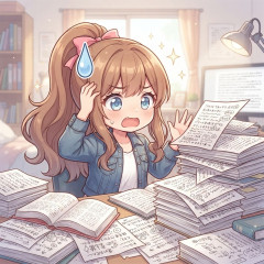 ドパガキすぎて長文が読めない