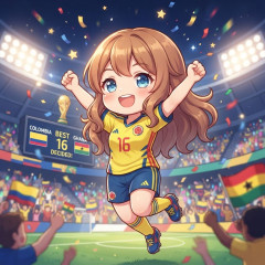 【W杯】コロンビア　ラスト1枠を勝ち取って16強！アリアス先制弾でガーナ撃破 ベスト16が決定！