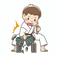 チャイナ服の女子アナが開脚しながら瓦を割る動画