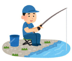 一人で川釣りしてたら、白いシャツにロングスカートの女性が隣に腰かけてきた。俺「用があるんですか？」女（ニコニコ）→場所を変えようと立ち上がると女性がシャツを脱ぎ