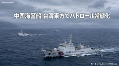 【速報】中国海警船、台湾東方「法執行パトロール」開始 中国メディア「日本側の反省のない態度で常態化に格上げした、日本せい」