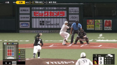近藤健介の3ランホームランで先制