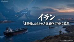 イラン「中国含む友好国にはホルムズ通航料で特別な配慮を約束する」それはさすがに日本も入るだろｗｗｗ
