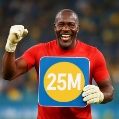 カボベルデ 英雄４０歳ＧＫボジニャ、インスタのフォロワー数が２５００万人に到達！大会前の５万人から５００倍に！   #Ｗ杯 |  大谷はいくらなの？  |  日本選手の何倍だよ