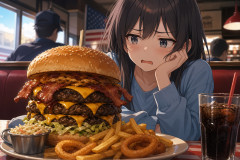 アメリカのハンバーガーってさ、量は多いけど味は不味いんじゃないの？