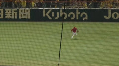 【阪神対広島13回戦】広島・野間、後逸…