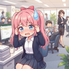 仕事をしない同僚、注意をしない上司