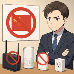 日本、中国製ルータや家電など「ネットに繋がる機器」を販売禁止、IoTセキュリティ義務化で全社不合格