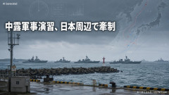 【速報】ロシア「ジェット燃料売ってくれ…」と言った直後に中露軍事演習で日本を牽制 これぞク◯露助