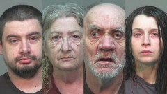 アメリカ・オハイオ州で自分の子供達16人を自宅の1室に4年間監禁　両親と祖父母ら4人逮捕