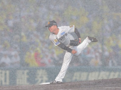 広島阪神戦、大雨でも定刻に試合開始「阪神園芸さん凄い」→雨の中で明暗分けた守備