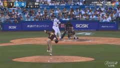 32歳誕生日の大谷翔平　第3打席は“日本人対決”松井裕樹からストレートの四球