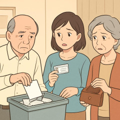 何でも捨てる父、しまい込む母…高齢者のマイナカード紛失リスクを娘が実感 「多機能を1枚に」の落とし穴：東京新聞   |  紛失したら機能停止と再発行すればいいだけだろ