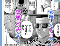 【怒報】最近漫画でさ、法で裁けない事を反社が復讐代行みたいな作品多いけど……