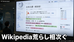 【ワロタ】山本太郎氏のWikipedia、ネタ場として荒らされるｗｗｗｗ