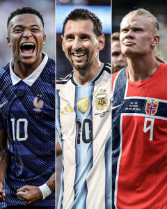 【衝撃】W杯得点王争い、メッシさんハーランドさんエンバペさんが7ゴールで並ぶｗｗｗｗｗｗｗｗｗｗ