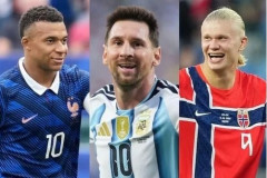 メッシ、ハーランド、エンバペの３人が7ゴールで得点王争い！56年ぶりの2桁得点誕生なるか？北中米W杯