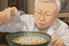 高須克弥院長の「うどん食べ動画」が生んだ不快感…「いきなりコップの水ぶっかけ投入」はアリなのか
