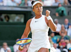 大坂なおみ 世界1位破りウィンブルドン初の8強、日本勢3人目の快挙＜女子テニス＞