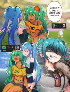 【画像】初音ミク、今度はノルウェー国籍へ