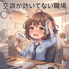 空調が効いてない職場