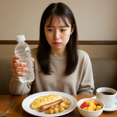 松井祐香里「水が1500円、朝食が8000円」 米現地の食事事情にネット困惑「円安…」「金銭感覚バグる」「この朝食が8000円？ww」   #芸能