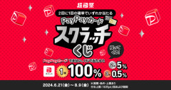 【悲報】超ペイペイくじ、１等当たったことあるヤツ0人説ｗｗｗｗ