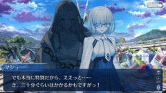 【FGO】その時、マシュ・キリエライトに電流走る──！シールダーのナイスセーブでお菓子とお茶に誤魔化される経営顧問アズライールさん