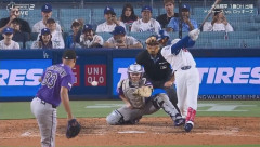 ドジャース、10回裏1アウト三塁からベッツのタイムリーで同点に追いつく！！！！！！！