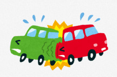 走行している車が施設の駐車場から出てきた車に横から追突されるドラレコが話題に　これでも、撮影側に過失あるの？？？