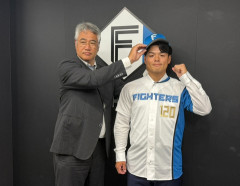 【日本ハム】育成捕手・日渡騰輝が入団会見「まずは支配下に上がることが一つの目標」