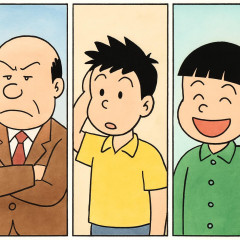 漫画家・植田まさし氏、突然3作品の長期連載終了へ それぞれの出版社発表『おとぼけ部長代理』『かりあげクン』『新フリテンくん』   |  コボちゃんだけの一発屋