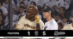 【日本ハム】レイエス、タイムリーヒット放つ｜ロッテ戦｜打った瞬間の反応まとめ｜7/7