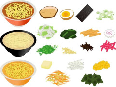 ラーメンの具なんざ３つで十分ですよ