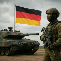 ドイツ国防予算、5年で2倍以上に拡大へ 「30年の遅れを取り戻す」