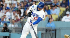 【MLB】大谷翔平が大リーグ通算300号、第1打席で今季20号　メジャーデビューから9季目での大台到達